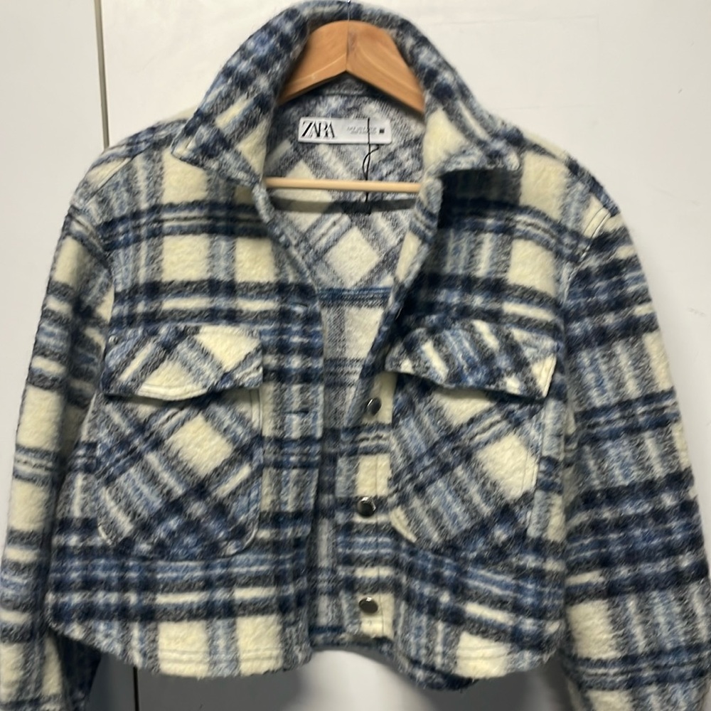 Zara Cropped Flannel